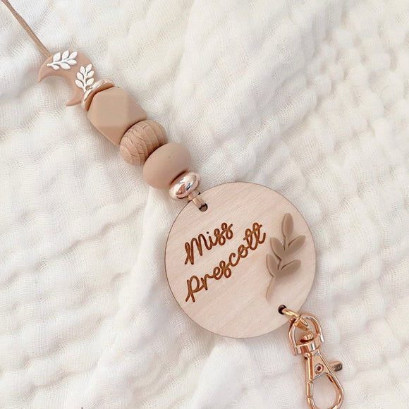 Celestial Acrylic Lanyard