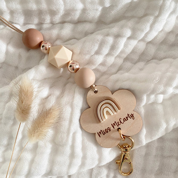 Nude Daisy Lanyard