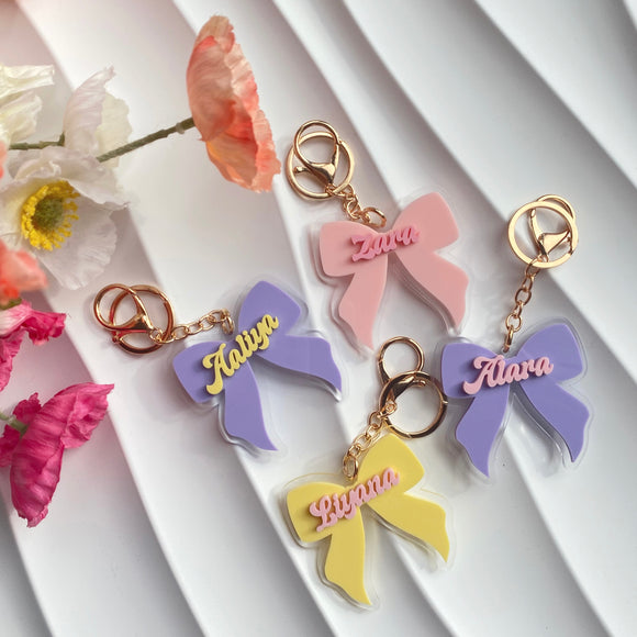 Bow Keychains