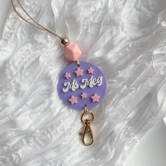 Cosmic Cutie Lanyard