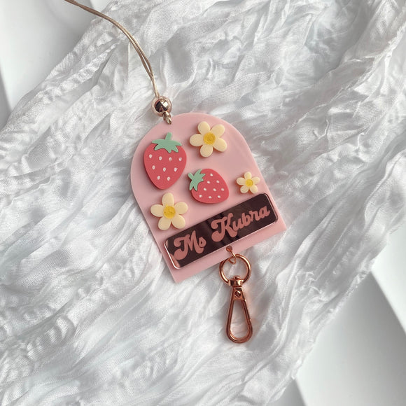 Berry Sweet Lanyard
