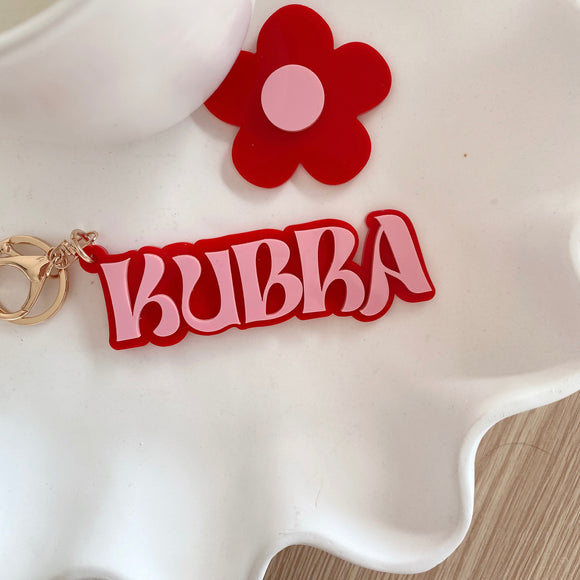 Ruby Keychain
