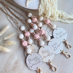 Just Peachy Lanyard