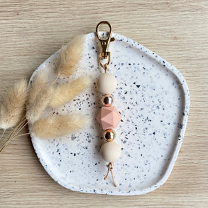 Just Peachy Keychain