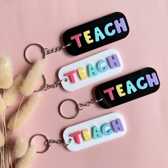 Teach keychain