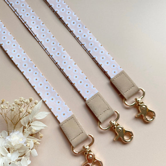 Daisy Fields Fabric Lanyard